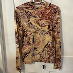 Scotch and Soda brand size L swirly top